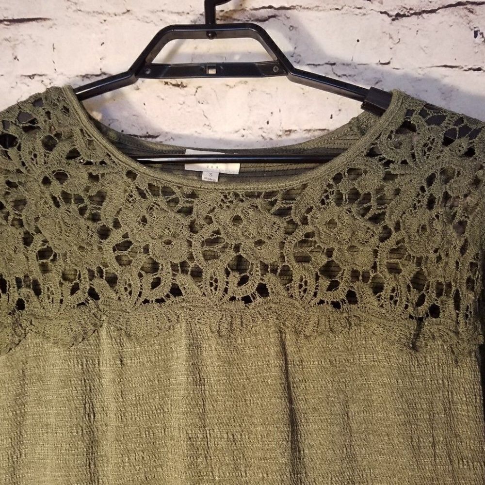 Umgee Women's Shirt Green Size Small - Picture 4 of 6